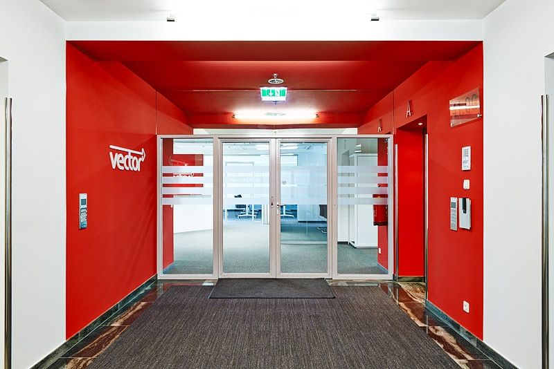 Office Design Projekt Vector Eingang